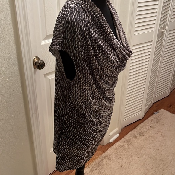 Kenneth Cole drape neck blouse - Picture 3 of 6